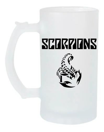 Tarro Cervecero 16oz Scorpions Hard Rock