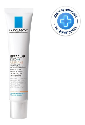 Crema Anti Imperfecciones La Roche-posay Effaclar Duo Unifiant Medio 40ml