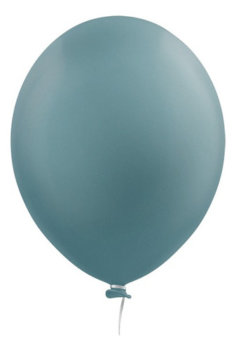 Globo plano número 8 de 30 vejigas para feliz día, divertido, color azul TIFANNY