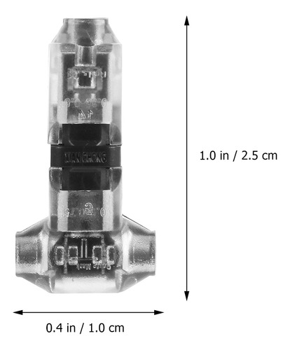 Terminales De Cable: Conector De Cable Dividido En 10 Piezas
