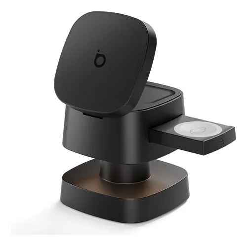 Carregador 4em1 Sem Fio Stands Luz MagnéticaCarregador Indução Do...