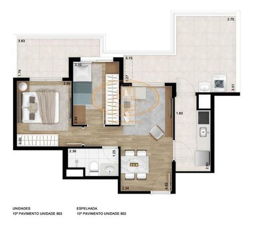 Apartamento Com 2 Dormitório(s) Localizado(a) No Bairro Centro Em São Paulo / São Paulo - 5759:910872