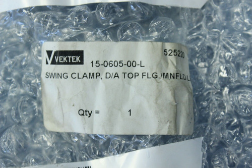 New Vektek Swing Clamp 15-0605-00-l 15060500l Dde