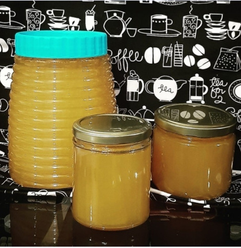 Miel De Abejas Pura 100%, 1 Litro/1.350 Gr C/u ( 2 Piezas )
