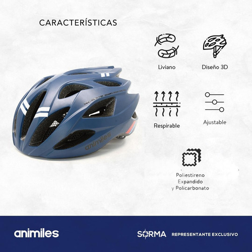 Imagen 2 de 10 de Casco De Bicicleta C/regulación Y Ventilación