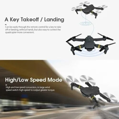Drone Con Camara Plegable Dron Barato Aprendizaje Resistente