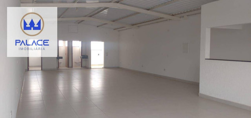 Imagem 6 de 14 de Salão Para Alugar, 133 M² Por R$ 1.300/mês - Água Branca - Piracicaba/sp - Sl0222
