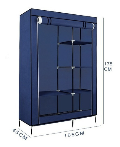 Closet Ropero Armable Transportable Tela / Disparocl