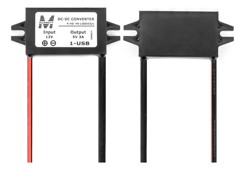 Convertidor De Voltaje Regulador Dc 12v A 5v 3a 15w