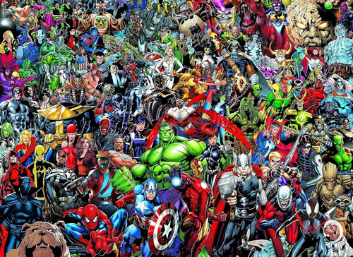 Clementoni Marvel Impossible Puzzle De 1000 Piezas