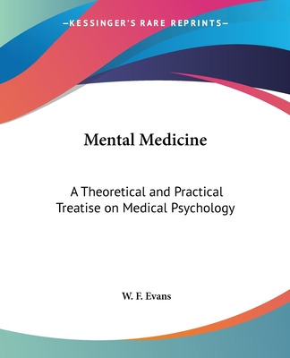 Libro Mental Medicine: A Theoretical And Practical Treati...