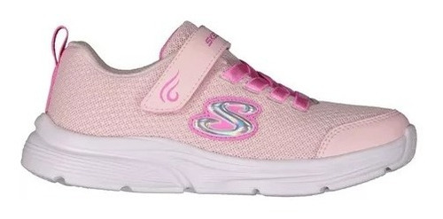 Tenis Skechers Niña Wavy Lites-blissfully Free 303522l Rosa