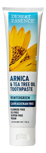 Desert Essence Pasta Dental Arnica Tea Tree Wintergreen 176g