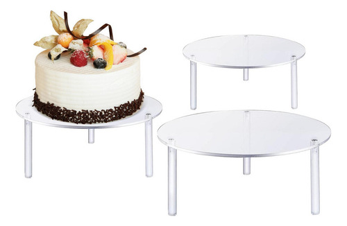 Soporte Para Pasteles De Acrílico Soporte Para Pasteles De A