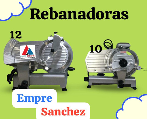 Rebanadora De 10 Y 12 Pulgadas