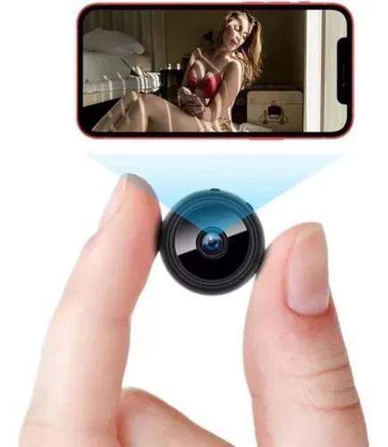 comprar Mini Camara Espía Wifi Oculta Batería Espía Discreta