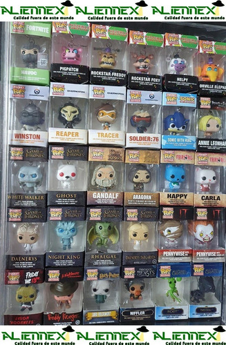 Llaveros Funko Pocket Pop 100% Originales + De 120 Modelos