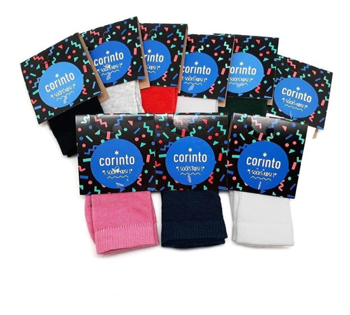 Medias Niño Surtidas Pack X36 311 T0 + Cuotas Corinto