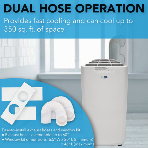 Ar condicionado portátil Vornado 5303dc com mangueira dupla