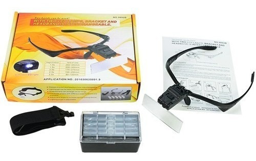 Imagen 2 de 4 de Lente Optovisor 5 Lulpas Shatas, Luz Led Profesional Nuevo