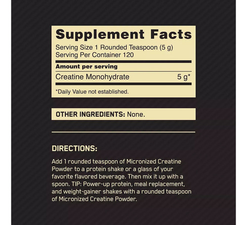 Creatina Micronized - On 300gr