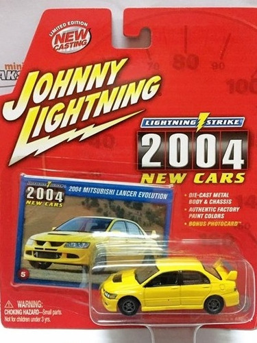 Johnny Lightning 1/64 Mitsubishi Lancer Evolution 2004