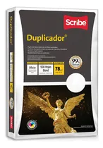 Comprar Hojas Blancas Tamaño Oficio Scribe Duplicador 500 Hojas Color Blanco