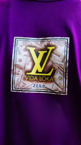 Imagem 2 de 3 de Camiseta T-shirt Vida Loka Unissex Zero Lifestyle