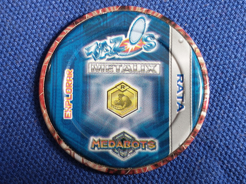 Tazos Metalix Jorat/rata#32 Medabots Sabritas '03 (Usado)