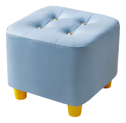 Reposapiés Pequeño, Almohadillas Inferiores Azul