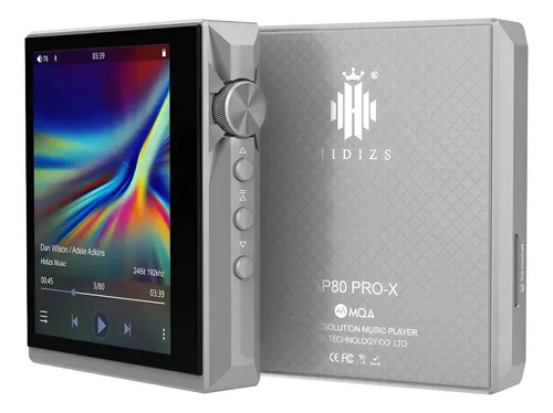 Mp3 Player Hidizs Ap80 Pro-x Bluetooth Lossless Music Grey
