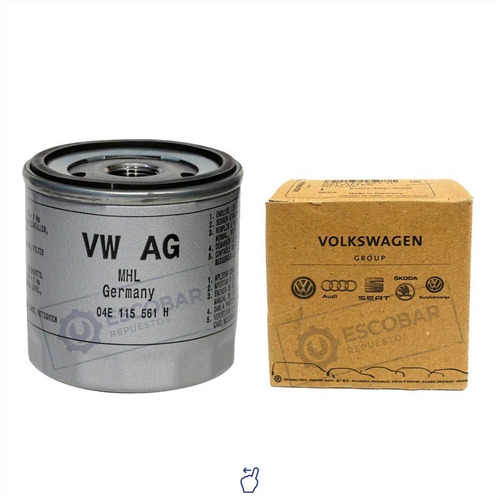 Imagen 1 de 8 de Filtro De Aceite Volkswagen Saveiro 16v Original