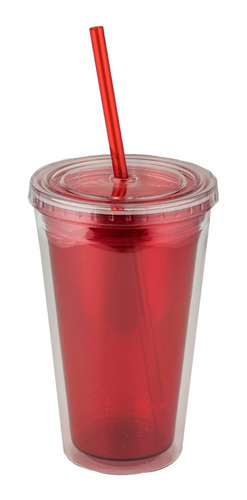 Paquete 4 Vaso De Doble Pared De 500 Ml