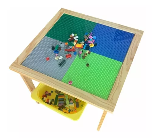 Mesa Didáctica Para Armar Almacenar Bloques Y Lego