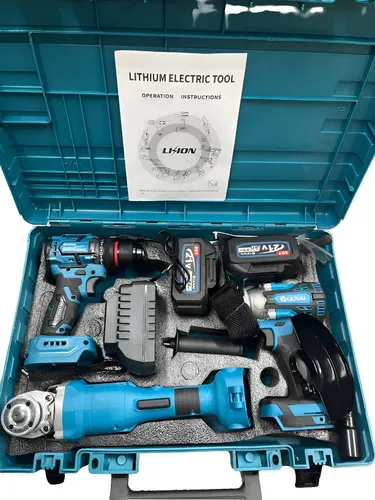_aya.221 Parafusadeira Furadeira Profissional 21V 2 Baterias Torque 28Nm