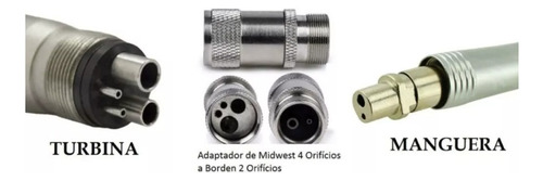 Imagen 1 de 7 de Adaptador Dental Turbina Y Micromotor Entregas A Todo Chile