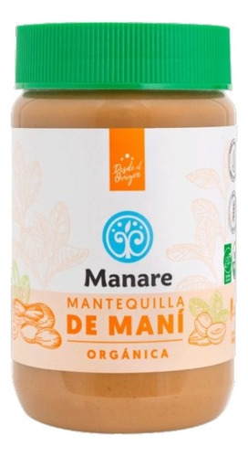 Mantequilla De Maní Orgánica 360g