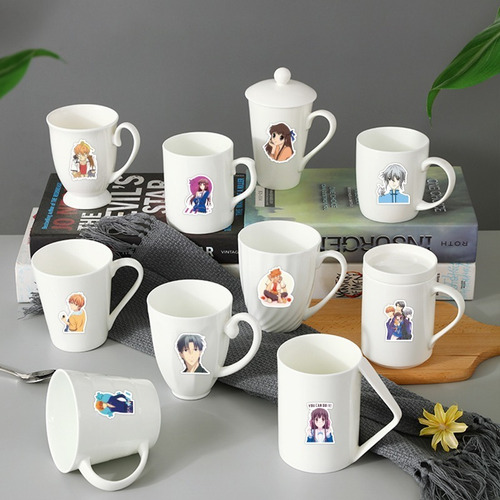 Fruits Basket 50 Calcomanias Stickers De Pvc Vs Agua Furuba