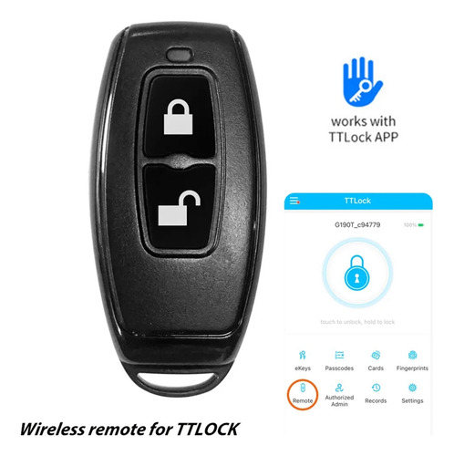 Llavero De Control Remoto Inalámbrico De 2.4 Ghz Para Ttlock