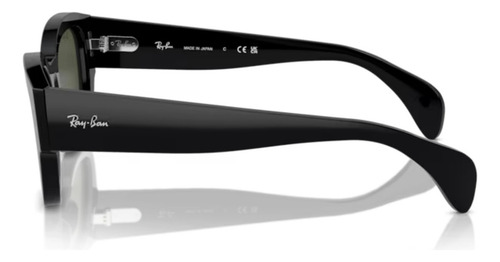 Lentes Ray Ban Rb7681s 901/31 Jorge Black Green Solar Varilla Black 901/31 Armazón Black 901/31