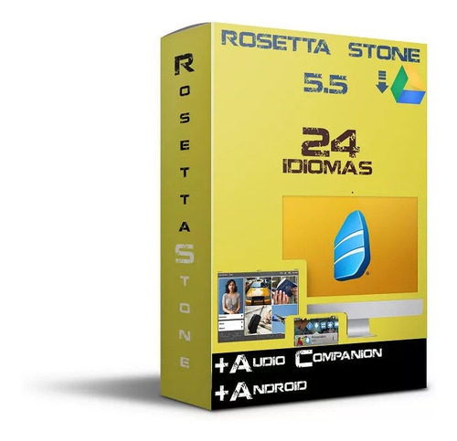 Rosetta Stone 24 Idiomas Win  Mac + Android