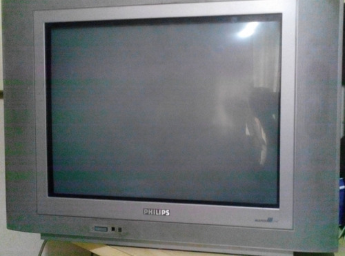 Imagen 1 de 7 de Televisor Tv Philips Crt 21 Para Repara O Repuest Flyback
