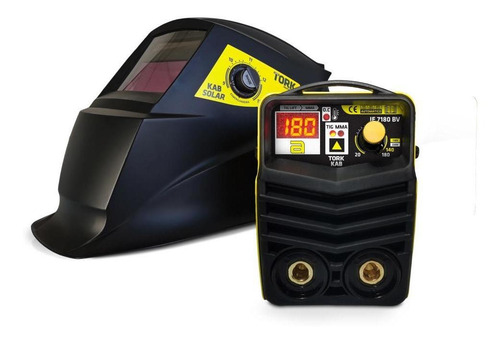 Maquina De Solda Kab-180 Super Tork Bivolt + Mascara