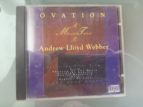 Cd Ovation - A Musical Tribute To Andrew Lloyd Webber - Imp