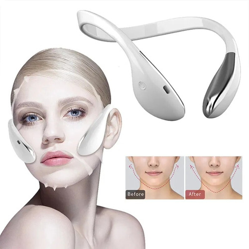 Masajeador Facial Elevador De Vibraciones Ems Smart V-face E