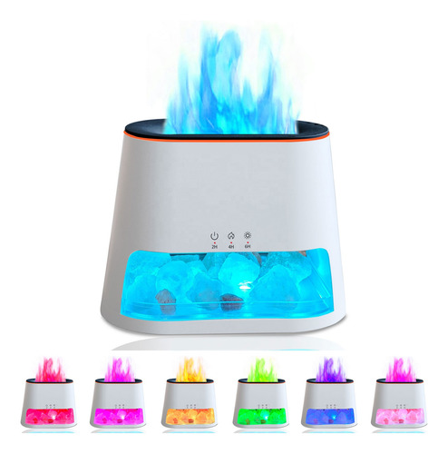 Salt Stone Diffuseur De Parfum Com Controle Remoto Night Lig
