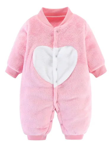 Lindo Mameluco De Manga Larga J De Color Liso Para Niños Y N