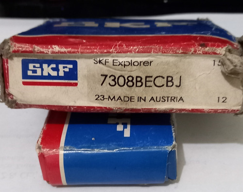 Imagen 1 de 3 de 7308becbj Rodamiento De Contacto Angular Skf