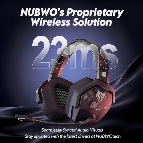 Nubwo G06 Auriculares De Juegos Inalámbricos Duales Con Micr