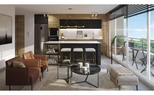 Departamento En Venta De 1-2-3 D. En Ñuñoa
